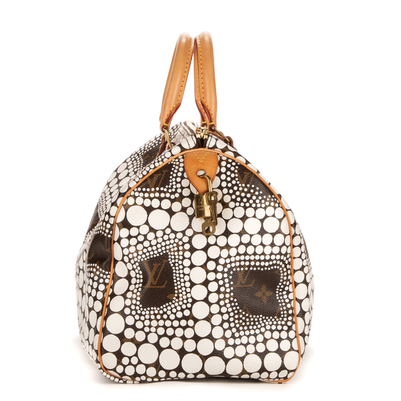 Louis Vuitton Ltd. Ed. Yayoi Kusama Town Speedy 30 - Picture 3 of 9